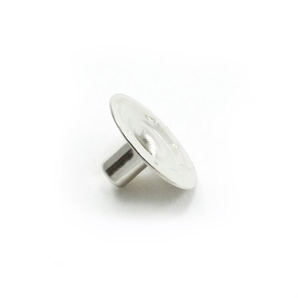 [230740] DOT® Durable™ Post 93-BS-10412-1A 1/4" Nickel-Plated Brass (100 pack)