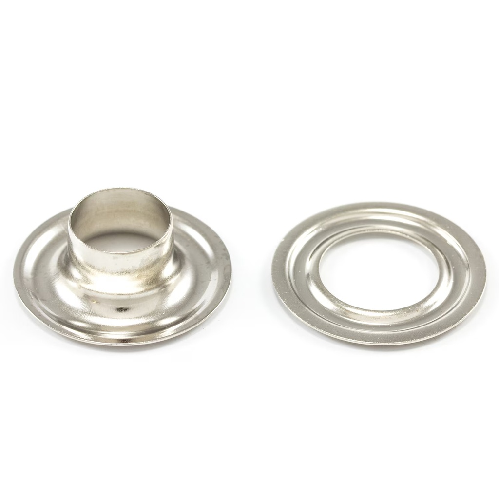 [234390] DOT® Grommet with Plain Washer 7/16" Nickel #3 (144 pack)