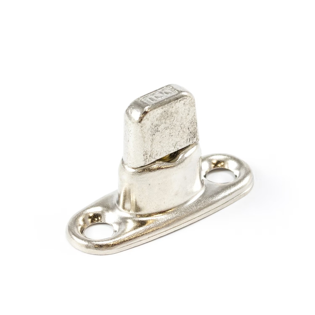 [230523] DOT® Common Sense® Turn Button Double Height Two Screw Holes 91-XB-78323-1A Nickel-Plated Brass (100 pack)