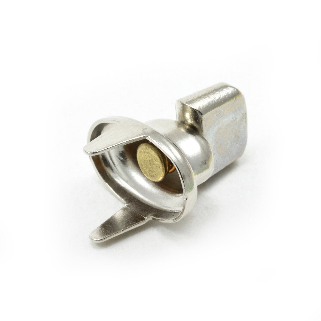 [230532] DOT® Common Sense® Turn Button Double Prong 91-XB-78332-1A Nickel-Plated Brass (100 pack)
