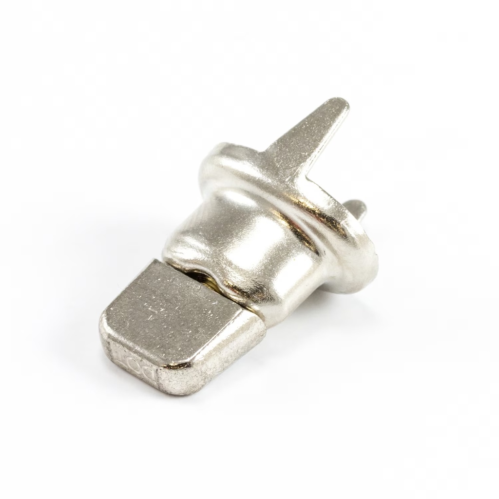 [230533] DOT® Common Sense® Turn Button Double Prong Double Height #91-XB-78333-1A Nickel-Plated Brass (100 pack)