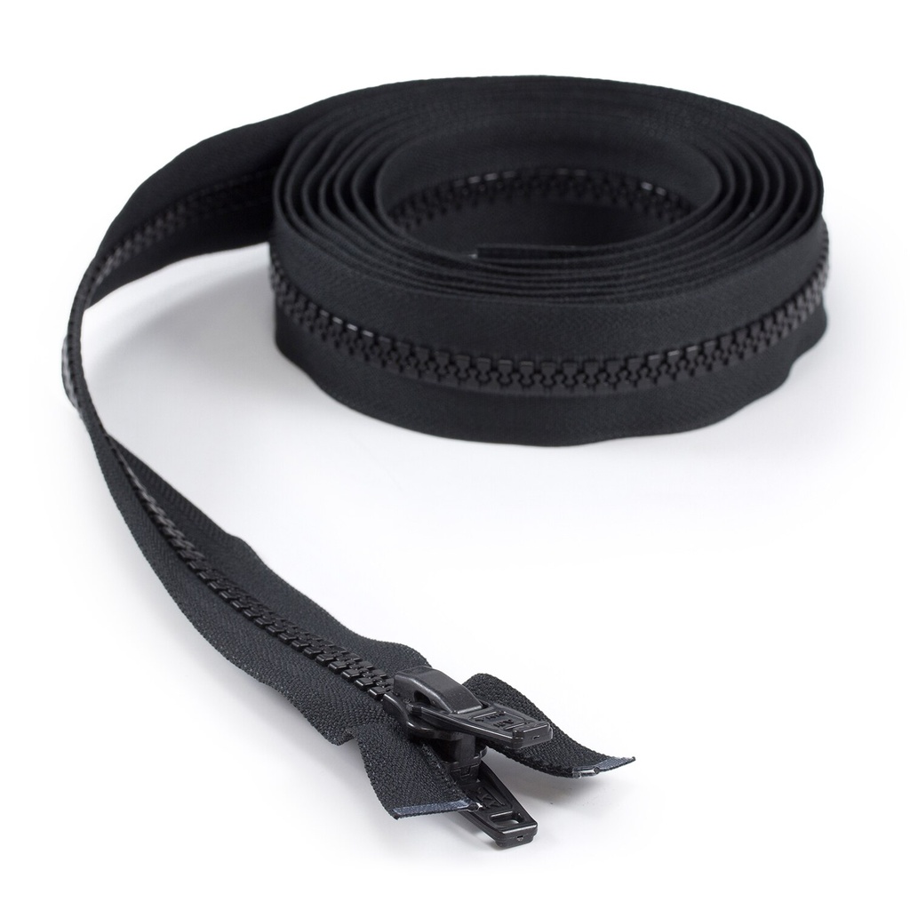 [280448] YKK® VISLON®  #10 Negro de 3.05 mts de largo