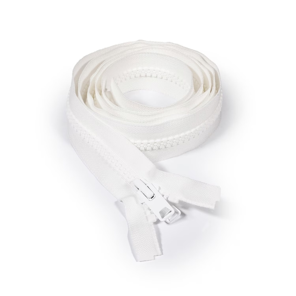 [296082] YKK® VISLON®  #10 Blanco de 1.82 mts de largo