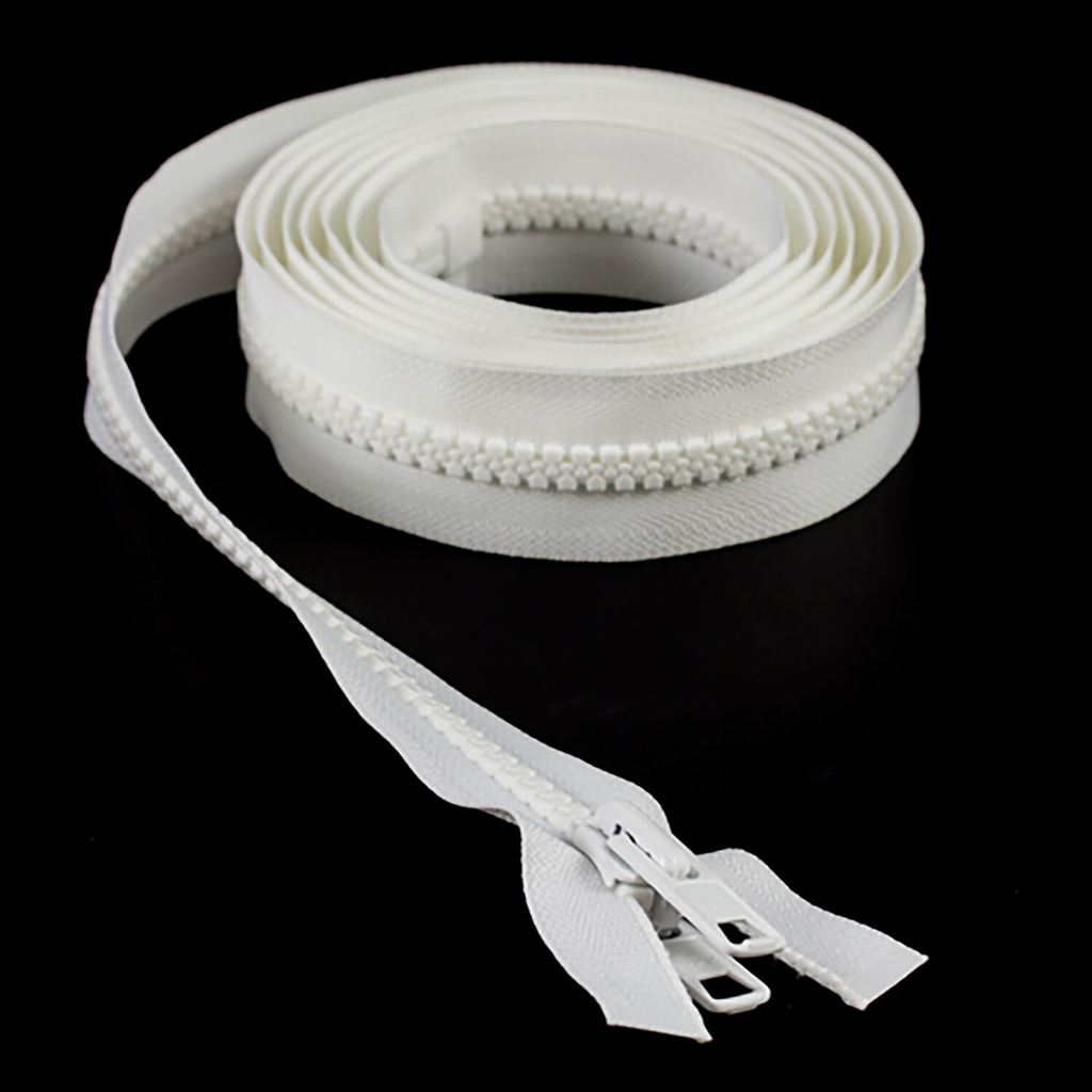 [296092] YKK® VISLON®  #10 Blanco de 2.79 mts de largo